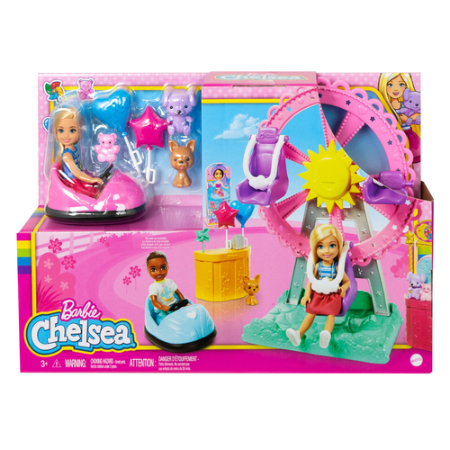 Barbie Chelsea Club Doll and Carnival Playset