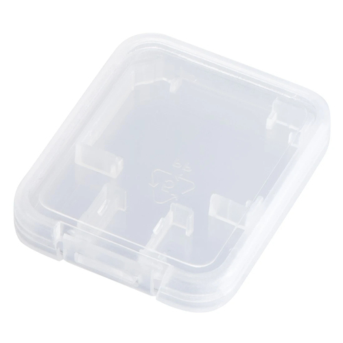 Hama DuoCase memory card case 2 cards Polypropylene (PP) Transparent
