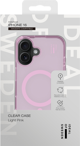 iDeal of Sweden Clear Case MagSafe iPhone 16 Light Pink – image 2