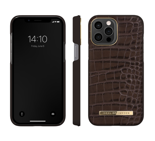 iDeal of Sweden Atelier Case iPhone 12PM/13PM Dp Walnut Croco – image 3