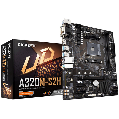 GIGABYTE Board GA-A320M-S2H rev. 3.x
