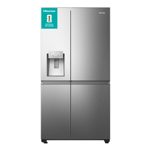 Hisense PureFlat Infinite RS818N4IIE American-Style Smart Fridge Freezer - Stainless Steel - image 2