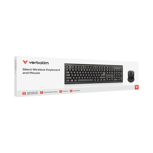 Verbatim Wireless Keyboard & Mouse Combo – image 7