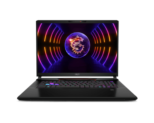 MSI Gaming 78HX SMARTTP 13VG-090DE Intel® Core™ i9 i9-13980HX Ноутбук 43,2 cm (17") Quad HD+ 32 GB DDR5-SDRAM 2 TB Твердотельный накопитель (SSD) NVIDIA GeForce RTX 4070 Wi-Fi 6E (802.11ax) Windows 11 Home Черный
