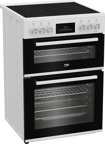 Beko AeroPerfect FTC6731W 60 cm Electric Ceramic Cooker - White - image 2