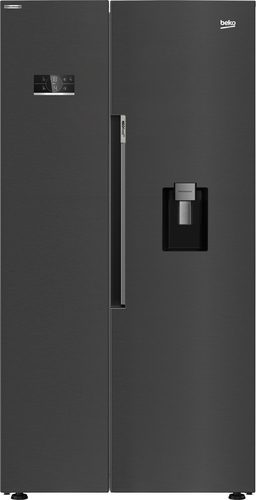 Beko GN163241DXBRN side-by-side refrigerator Freestanding