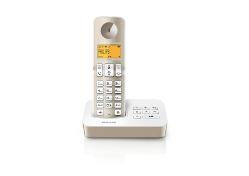 Philips D2051MMX/38 telephone DECT telephone Caller ID Champagne – image 2