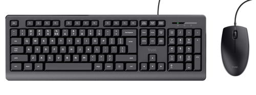 Trust TKM-250 Wired Keyboard And Mouse Set - Black CZ SK – image 3