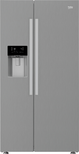 Beko GN162330XB side-by-side refrigerator Freestanding