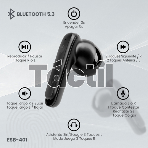 Audifonos VORAGO ESB-401