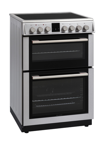 Sharp KF-66DIDD04IM1I-EN cooker Electric Zone induction hob Stainless steel – image 3