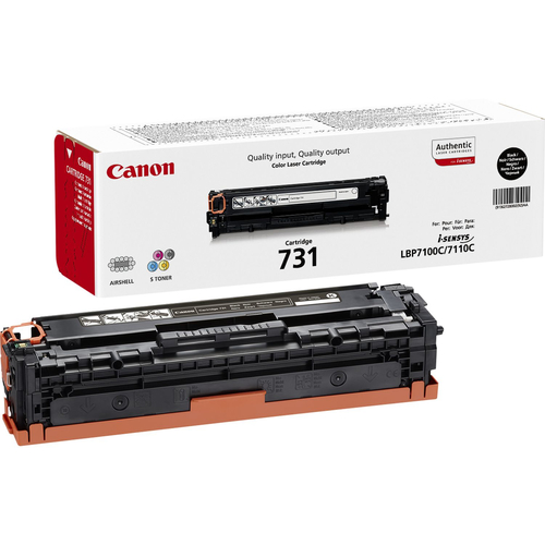 Original Canon 731-BK Standard Capacity Black Toner Cartridge - image 1