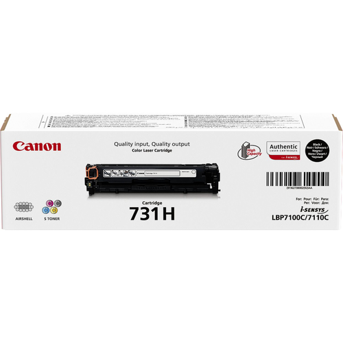 Canon Laser Toner Cartridge Page Life 2400pp Black - 731HBK - image 2