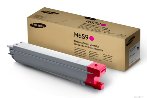 Original Samsung Clt-M659S Magenta Toner Cartridge - image 3