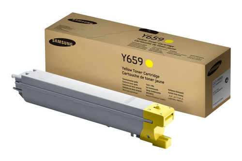 Original Samsung Clt-Y659S Yellow Toner Cartridge - image 3