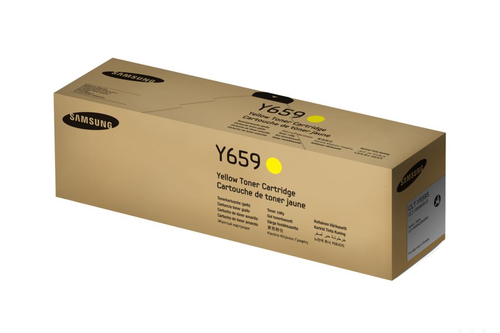 Original Samsung Clt-Y659S Yellow Toner Cartridge - image 2