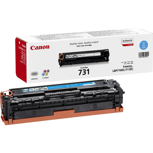Original Canon 731-C Standard Capacity Cyan Toner Cartridge - image 1