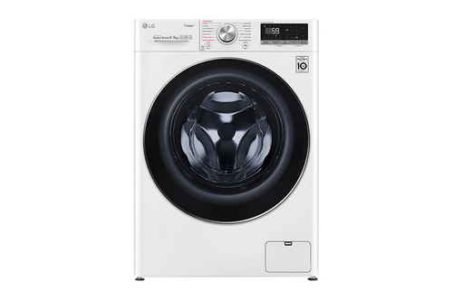LG FWV796WTS стирально-сушильная машина Отдельно стоящий Фронтальная загрузка Синий, Белый