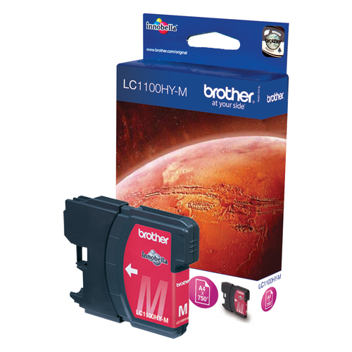 Tinte Brother LC-1100HYM Magenta (High Cap.)