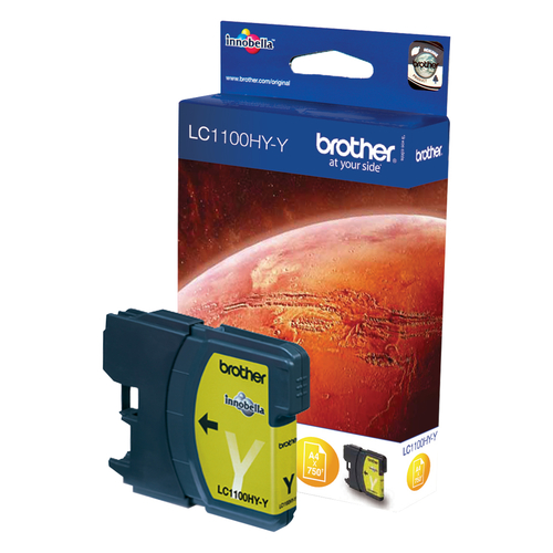 Tinte Brother LC-1100HYY Yellow (High Cap.)