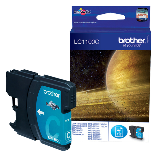 Tinte Brother LC-1100C cyan ( 450 Blatt)