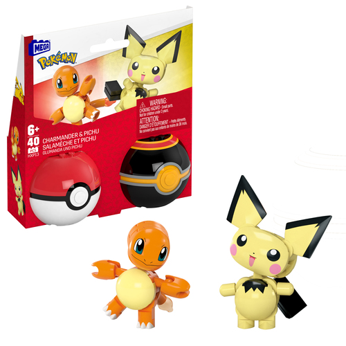 Mattel MEGA Pokémon Charmander & Pichu
