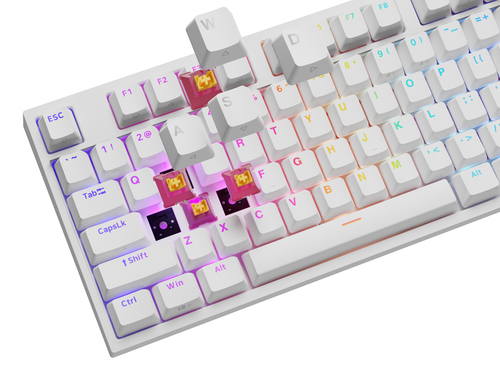 GENESIS Thor 404 US White Outemu Silent Peach – image 8