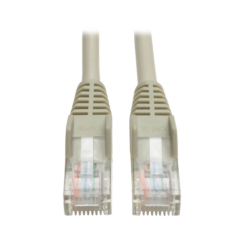 N001-003-GY Tripp Lite 3 pies Cat5e / Cat5 Snagless Patch Patch Cable RJ45 M / M Gris 3 &#39;