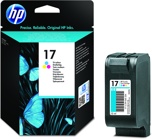 HP 17 Tri-color Original Ink Cartridge