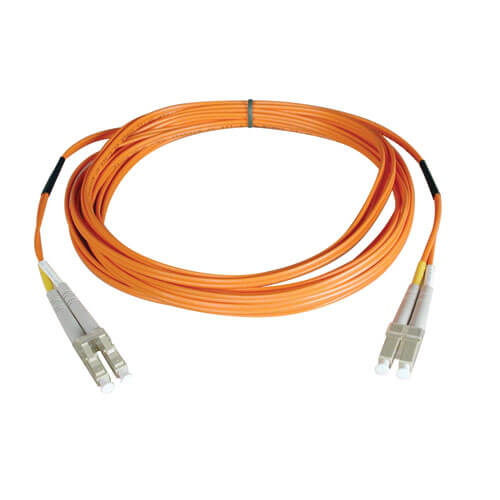 N520-01M Tripp Lite 1M Duplex Multimodo 50/125 Cable de conexión de fibra óptica LC / LC 3 &#39;3ft 1 metro