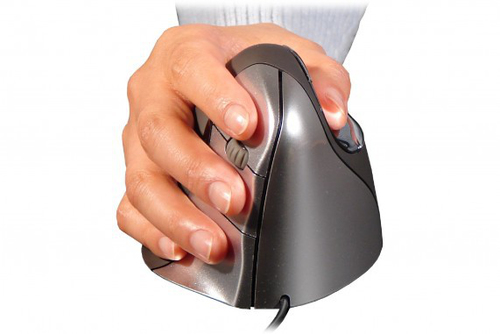 Bakker Elkhuizen BakkerElkhuizen Evoluent4 Right Hand Mouse Black BNEEVR4 - image 2