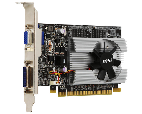 Msi N210-Md1g/D3 Geforce 210 Graphic Card - 589 Mhz Core - 1 Gb