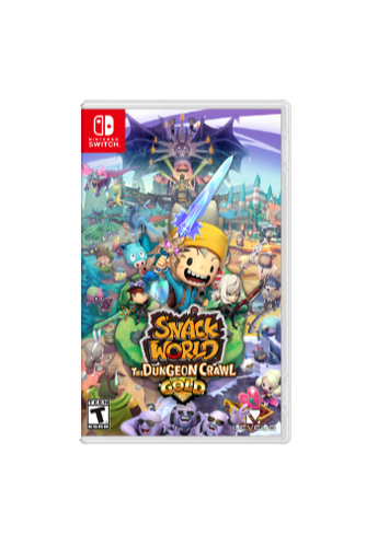 Nintendo SNACK WORLD: THE DUNGEON CRAWL — GOLD, Switch Стандартная Nintendo Switch