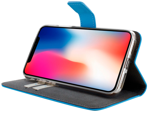 Mobiparts Premium Wallet TPU Case Apple iPhone X, iPhone XS Light Blue – image 5