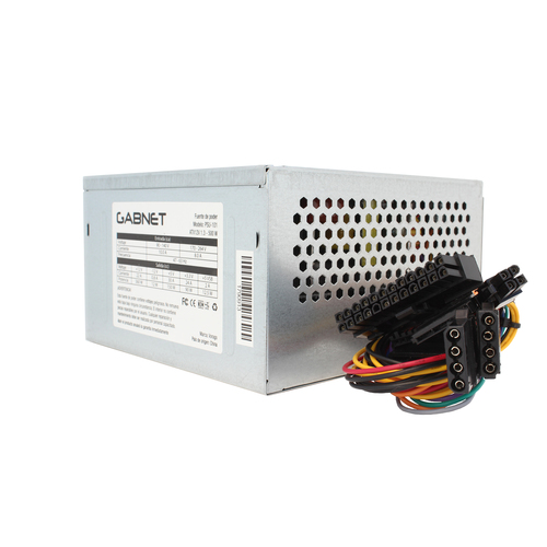 Fuente De Poder VORAGO Gabnet Fuente De Poder VORAGO 500 W 90 - 264 V 47 - 63 Hz PC Gris - PSU-101