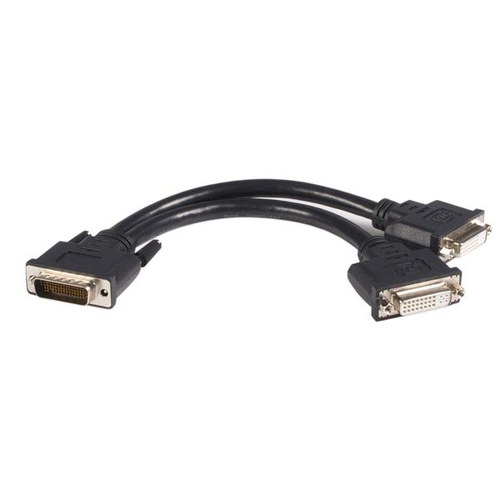 CABLE DMS 59 LFH 59 MACHO A DOS DVI-I HEMBRA 8            . UPC 0065030828086 - DMSDVIDVI1