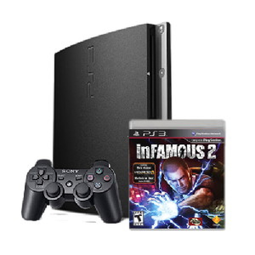 Sony Interactive Entertainment 320GB PlayStation 3 Slim + inFamous 2