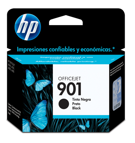 CARTUCHO TINTA ORIGINAL HP 901 NEGRO CC653AL - CC653AL