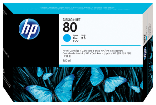 Cartucho HP 80 cyan C4846A - C4846A