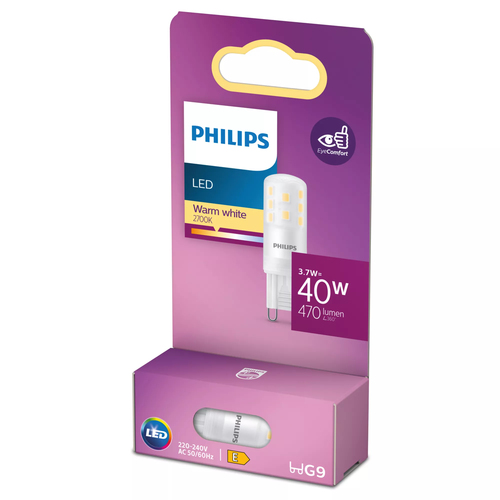 Philips 8720169301696 LED лампа Теплый белый 3,7 W G9 E