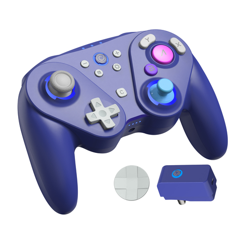 Oniverse Wireless Bluetooth controller Foenix - Ultra Violet (Nintendo Switch 2 / Switch / Gamecube / Wii / PC) – image 2
