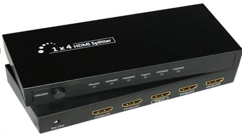 Microconnect MC-HMSP104 video splitter HDMI 4x HDMI