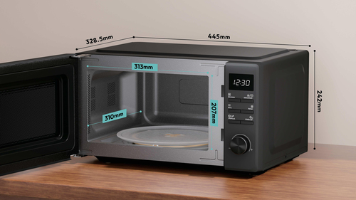 Candy CMW320SDB Black Solo microwave Countertop – image 7