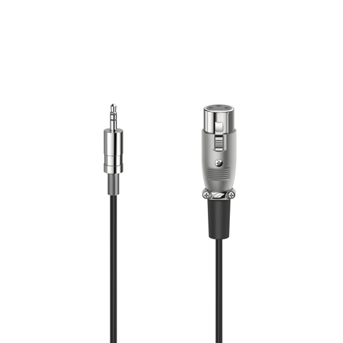 Hama 00205311 аудио кабель 3,5 мм XLR Черный, Металлический