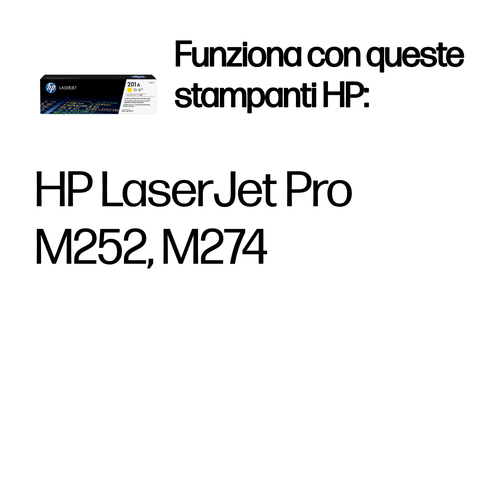 HP 201A – Toner giallo originale