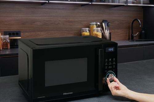 Hisense H23MOBSD1HG microwave Black Grill microwave Countertop – image 2