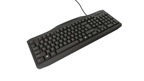 Trust TK-100 keyboard Office USB QWERTY UK English Black – image 3