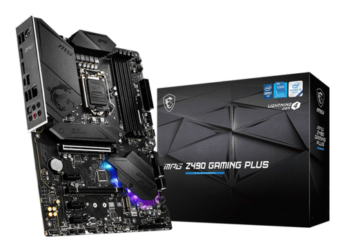 MSI MPG Z490 GAMING PLUS материнская плата Intel Z490 LGA 1200 (Socket H5) ATX