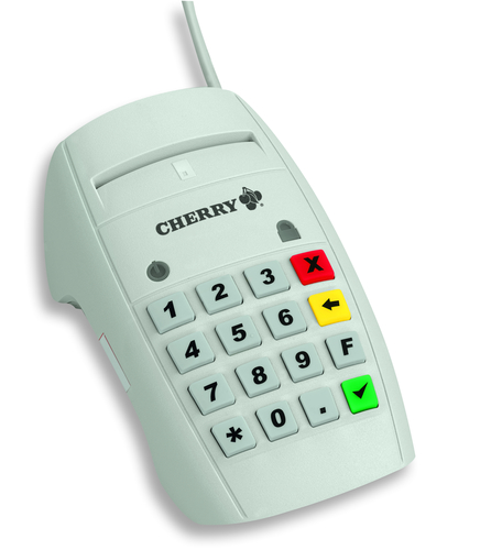 Cherry ST-2000U smart card reader Indoor USB 2.0 White – image 2