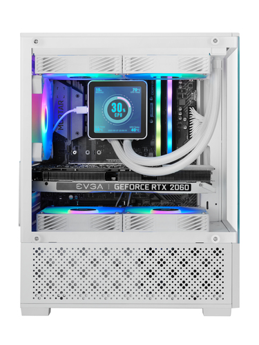 Mars Gaming MC-SE2W Mini Tower White – image 2